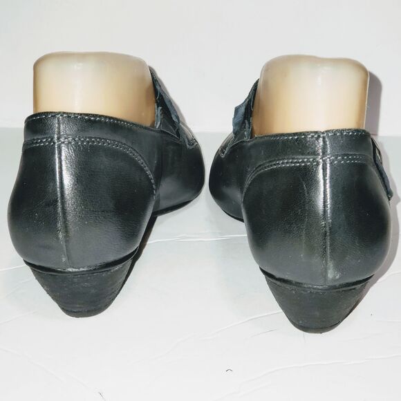 Josef Seibel Tina Gray Split Toe Mary Jane Hook Loop Low Heel Size US 7 EU 38 - Picture 6 of 11
